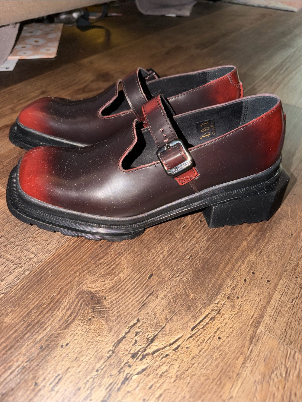 Dr Martens Maybole Mary Jane’s brand new never worn.  Black cherry red - Picture 2 of 6